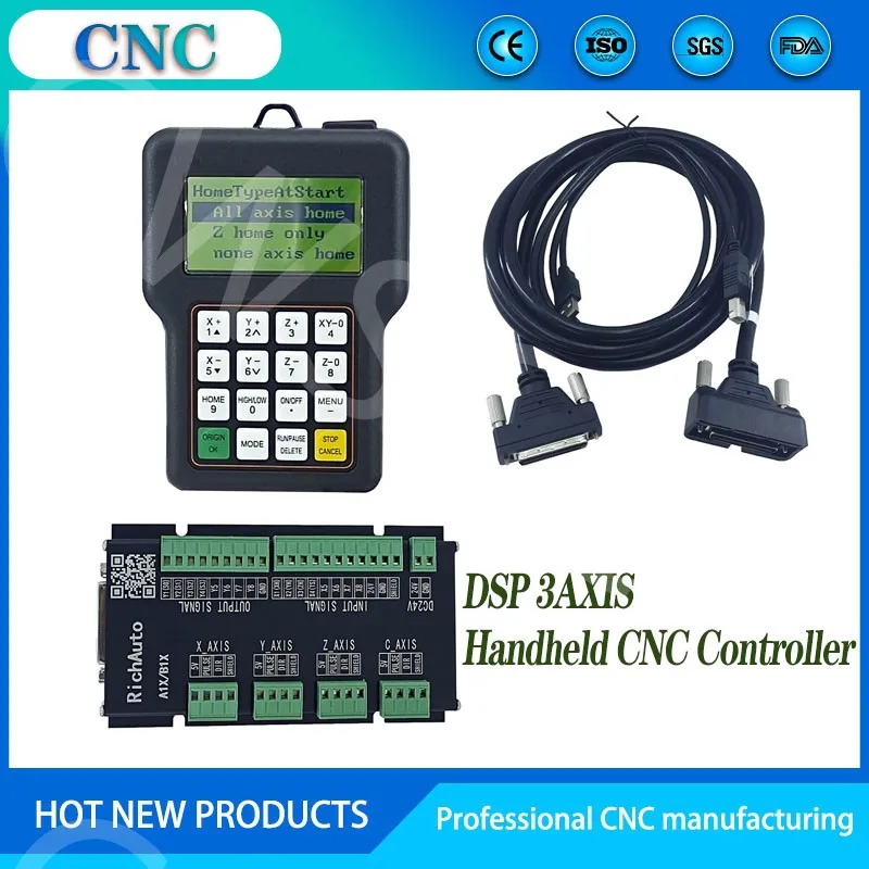 Richauto A11 Dsp Controller 3 Axis - RichAuto DSP A11E 3-axis controller original
