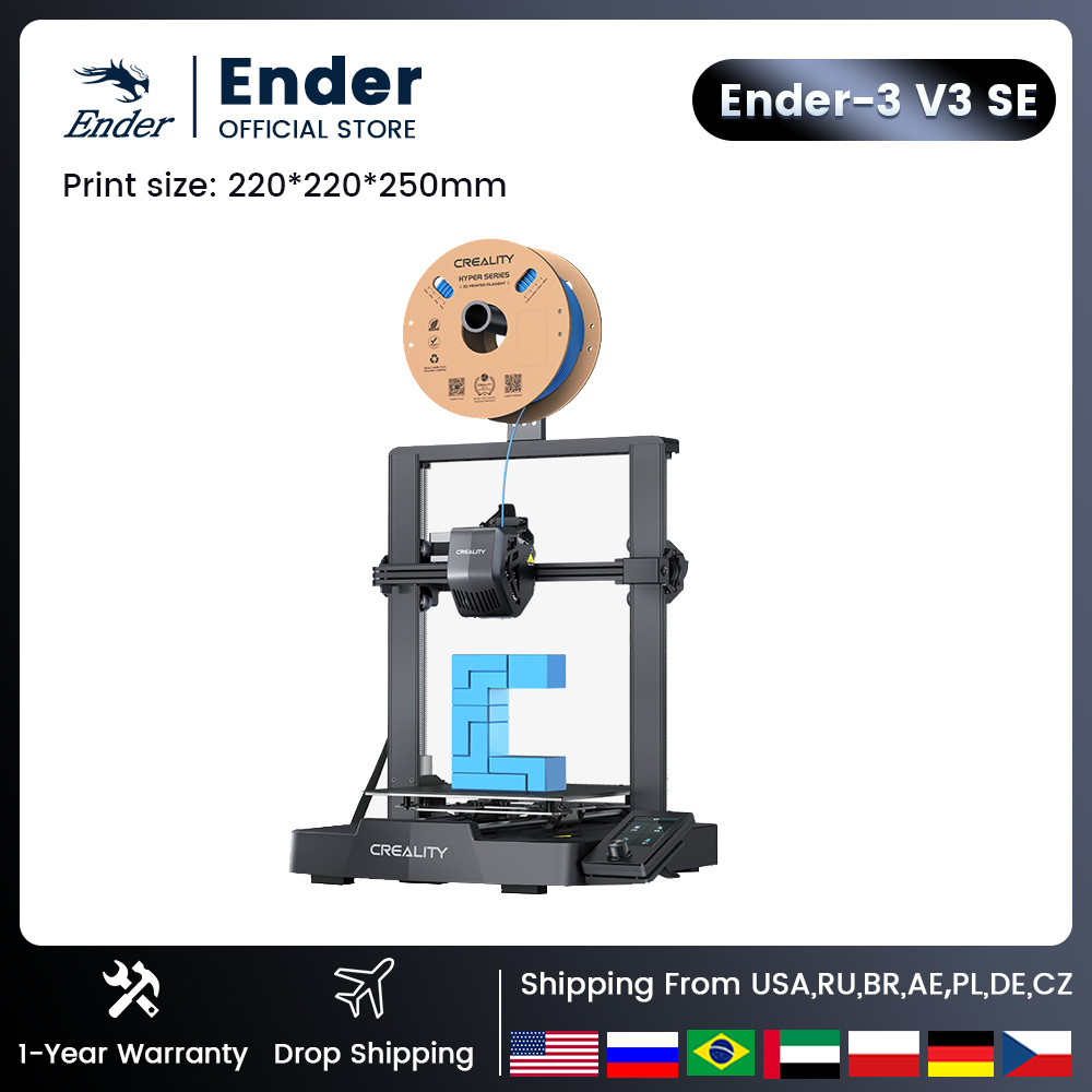 Creality 3D Ender-3 v3 SE Prin - огляд і ціна Cnc 3018 Pro Max Metal