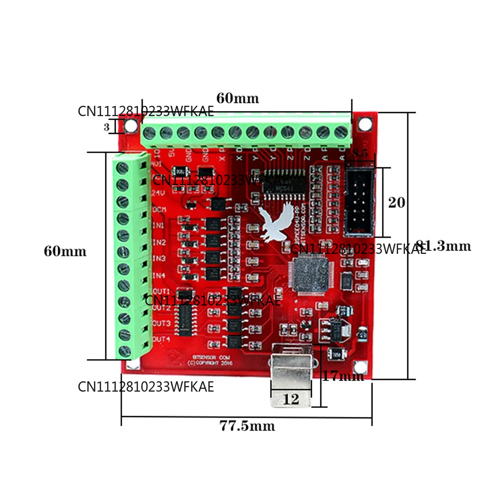 Breakout Board CNC USB MACH3 1 - огляд і ціна Mach3 Usb Cnc Controller 4 Axis 100Khz