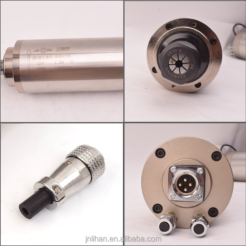 GDZ 2.2KW 220V Water Cooled CN - огляд і ціна 2.2Kw Water Cooled Spindle Kit Vfd
