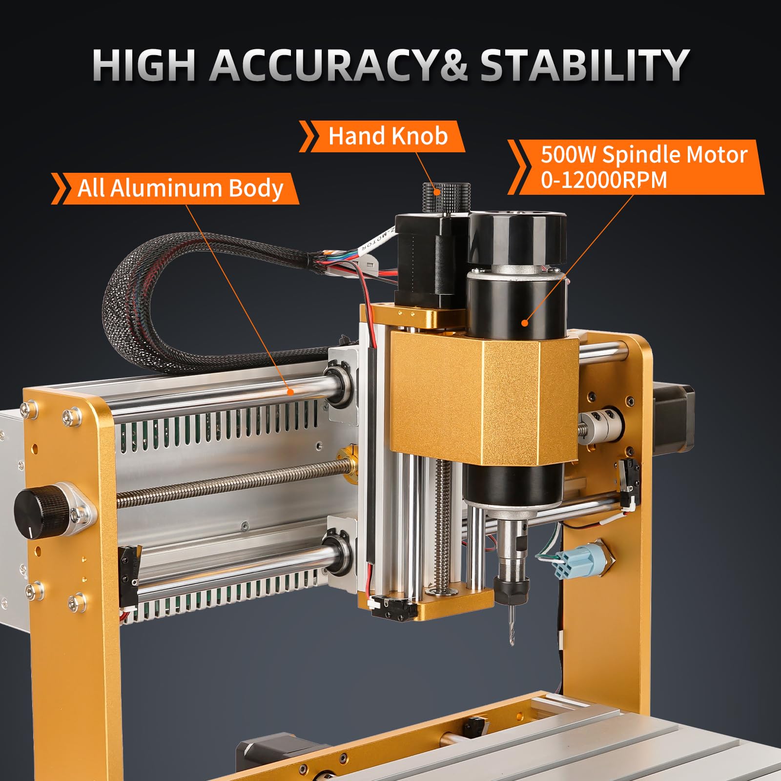 CNC Router Machine 3018Pro Max - огляд і ціна Cnc 3018 Pro Max Metal